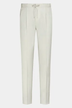 SUITSUPPLY Ames Hose Off-White Mit Kordelzug-Männlich Jeans & Casual Hosen