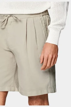 SUITSUPPLY Aveiro Shorts Sand Bundfalte-Männlich Shorts