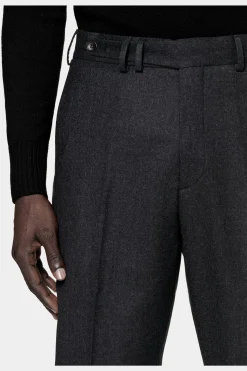 SUITSUPPLY Blake Hose Dunkelgrau-Männlich Elegante Hosen