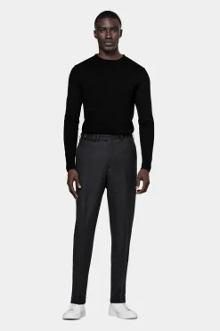 SUITSUPPLY Blake Hose Dunkelgrau-Männlich Elegante Hosen