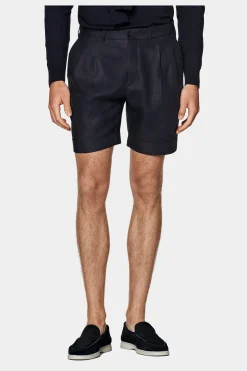 SUITSUPPLY Bosa Shorts Navy-Männlich Shorts