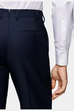 SUITSUPPLY Brescia Anzughose Navy-Männlich Bestseller-Hosen