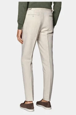SUITSUPPLY Brescia Hose Sandfarben-Männlich Elegante Hosen