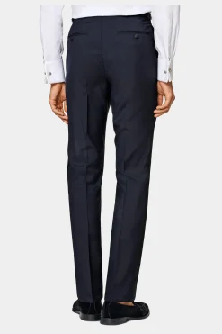 SUITSUPPLY Brescia Smokinghose Navy-Männlich Smokinghosen