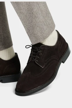 SUITSUPPLY Brogue Derby Braun-Männlich Schnürschuhe & Monks
