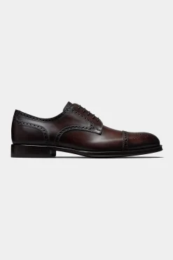SUITSUPPLY Brogue Derby Braun-Männlich Schnürschuhe & Monks