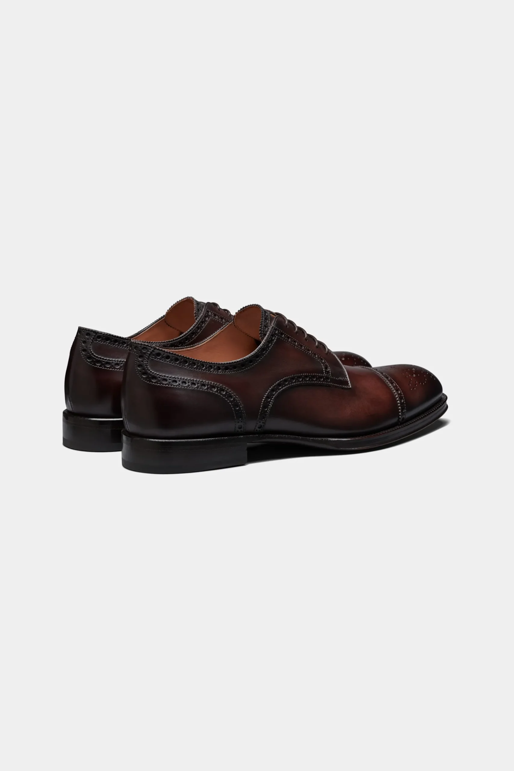 SUITSUPPLY Brogue Derby Braun-Männlich Schnürschuhe & Monks