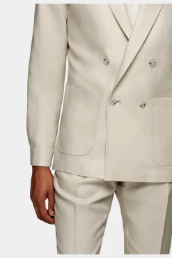 SUITSUPPLY Casual Anzug Mittelbraun-Männlich Casual Anzüge