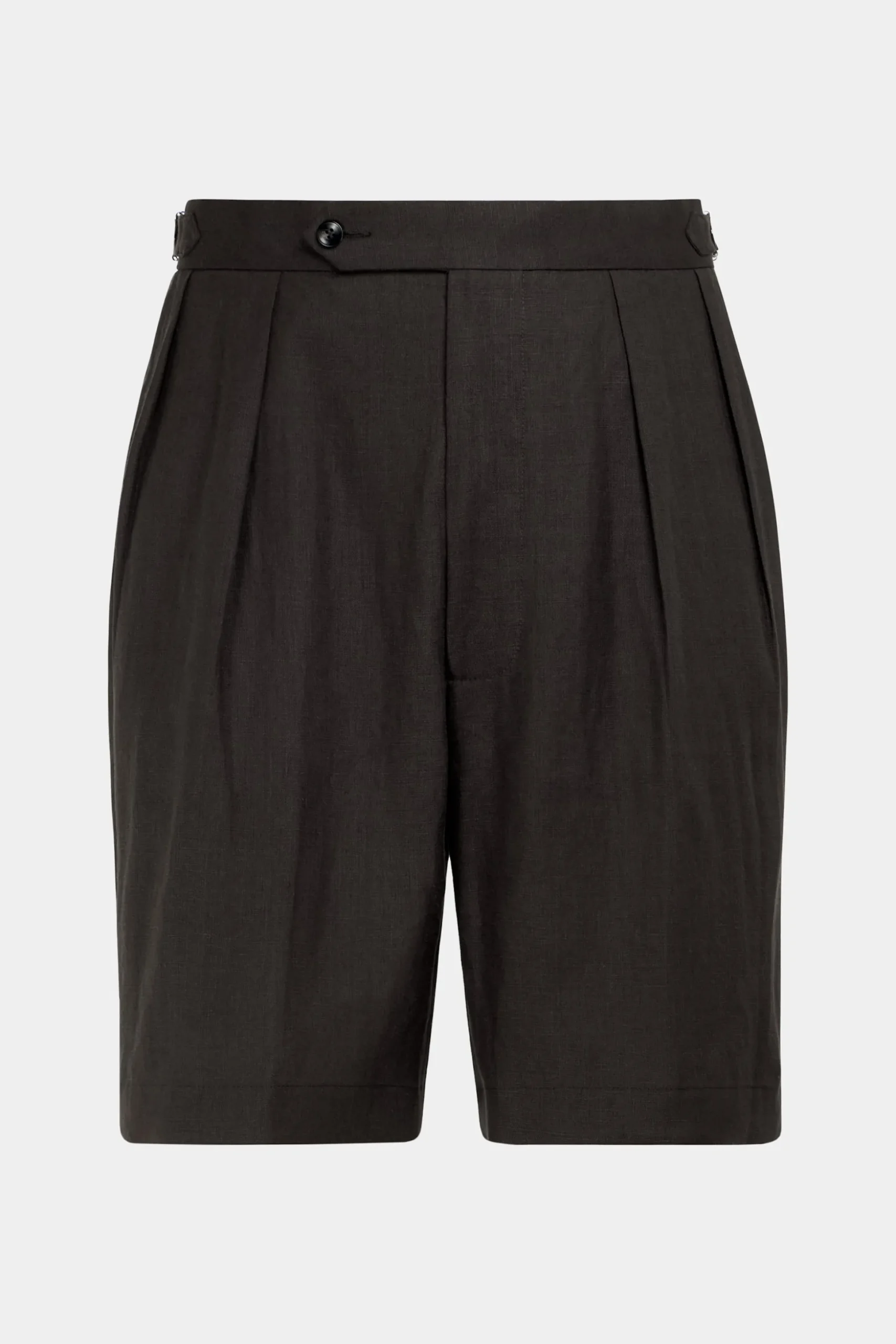 SUITSUPPLY Casual Set Dunkelbraun-Männlich Leinenanzüge