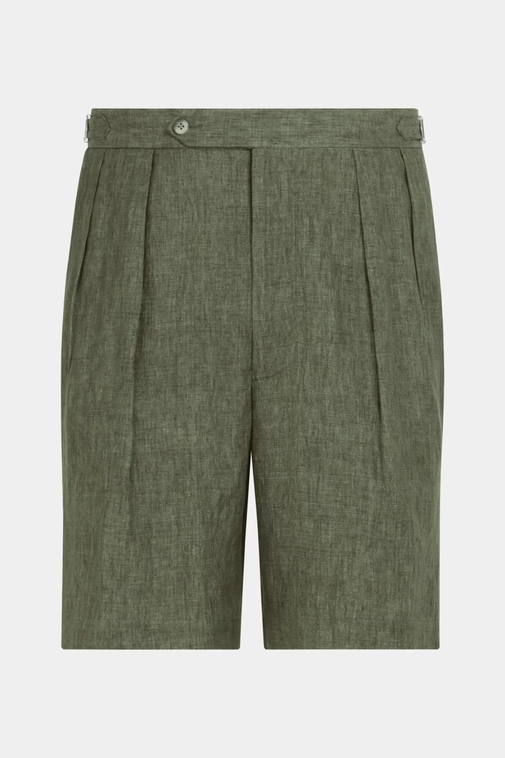 SUITSUPPLY Casual Set Grün-Männlich Leinenanzüge