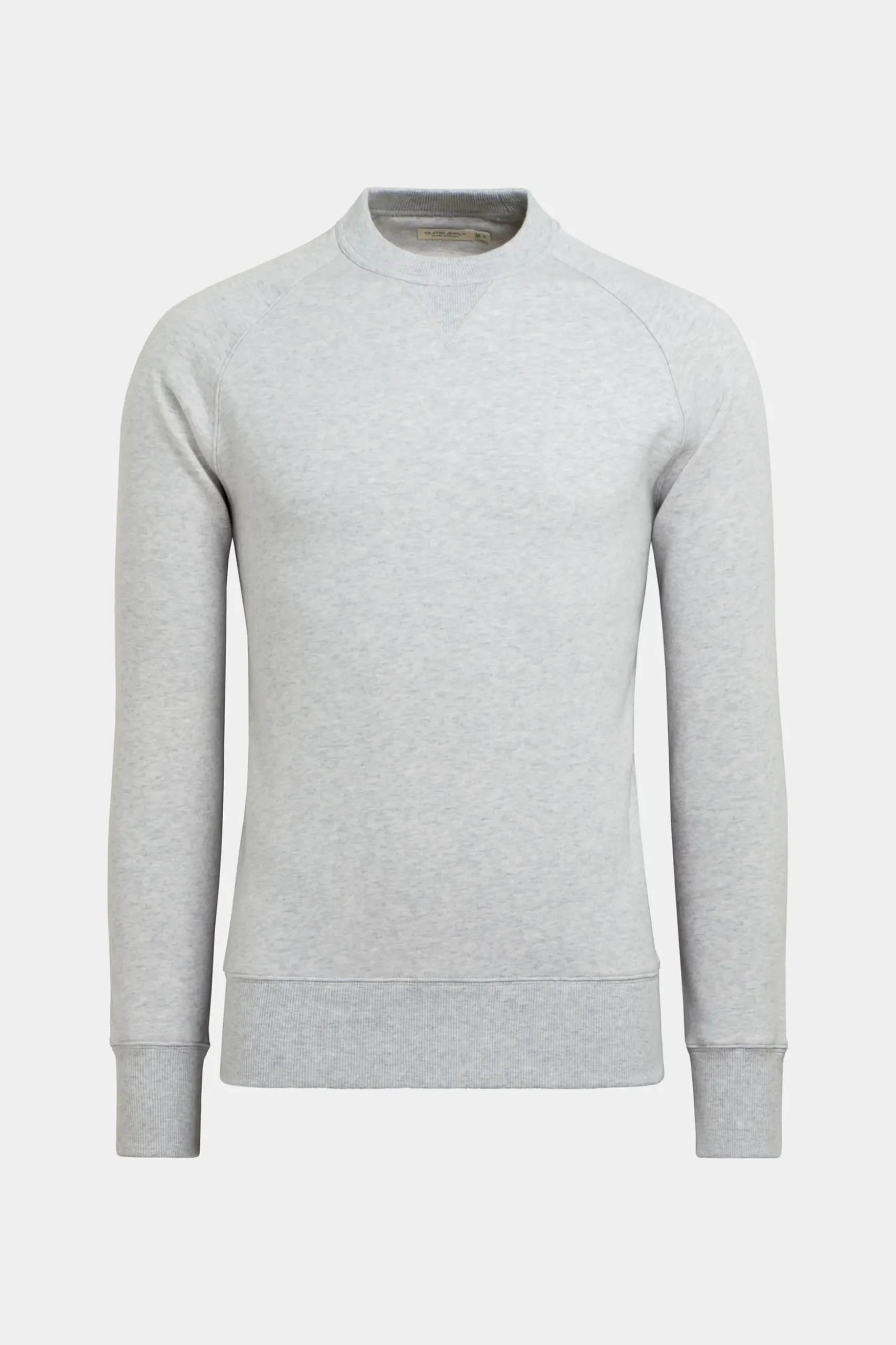 SUITSUPPLY Casual Set Hellgrau-Männlich Rundhals