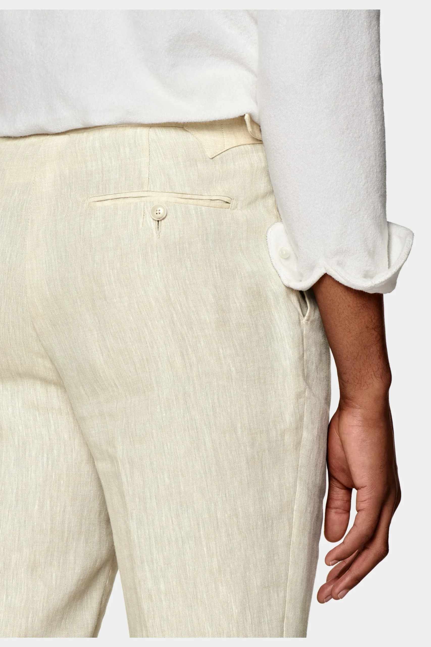 SUITSUPPLY Casual Set Sand-Männlich Casual Anzüge