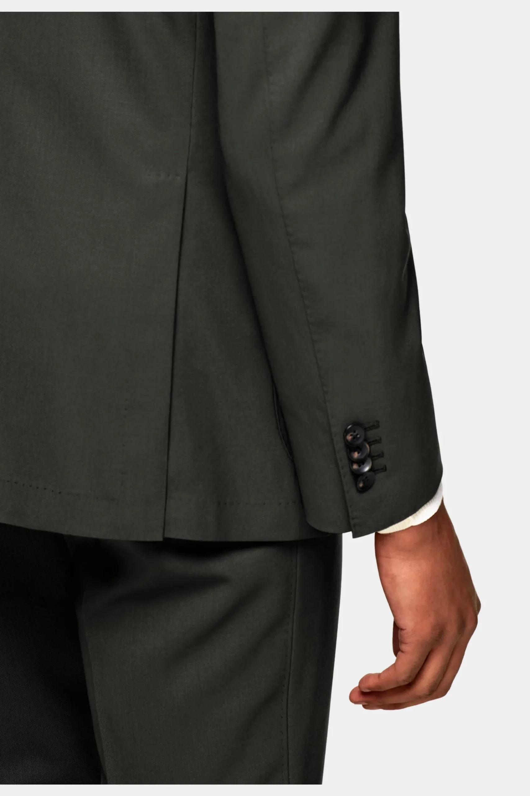 SUITSUPPLY Custom Made Anzug Dunkelgrün-Männlich Business Anzüge