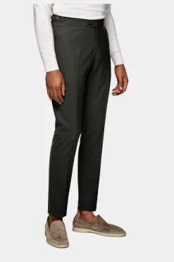 SUITSUPPLY Custom Made Anzug Dunkelgrün-Männlich Business Anzüge