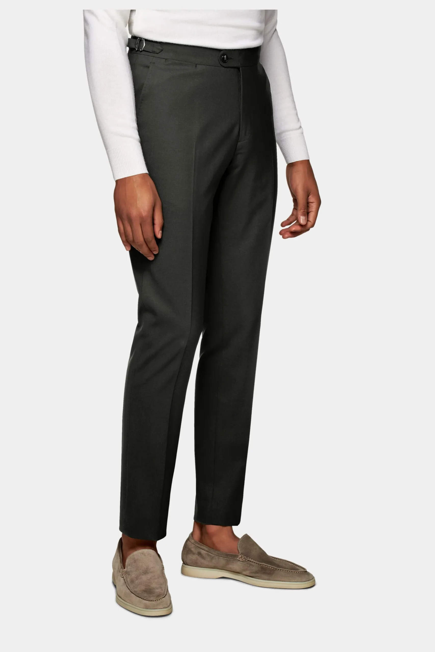 SUITSUPPLY Custom Made Anzug Dunkelgrün-Männlich Business Anzüge