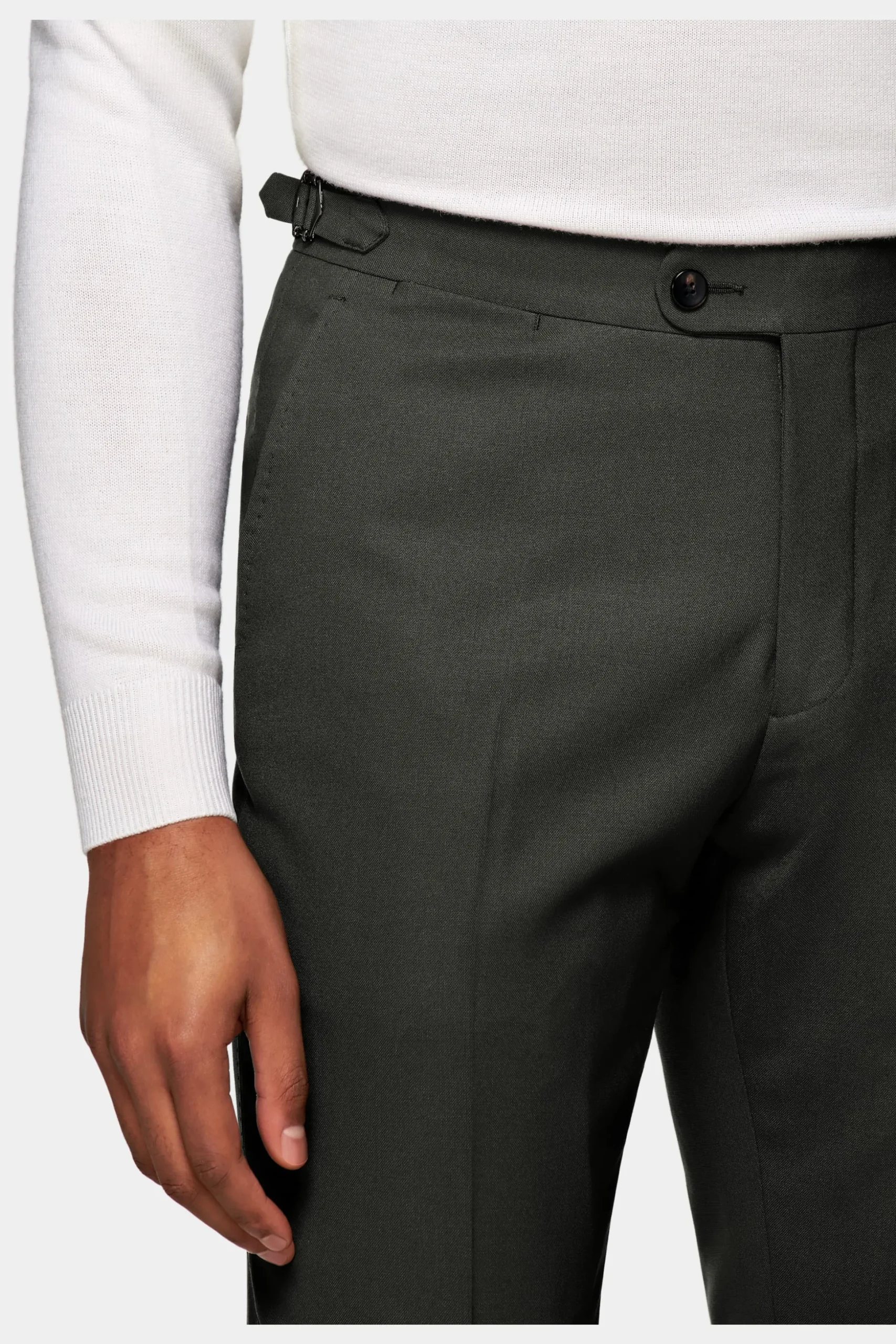 SUITSUPPLY Custom Made Anzug Dunkelgrün-Männlich Business Anzüge