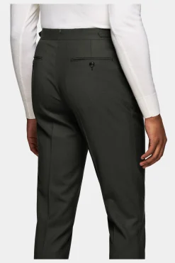 SUITSUPPLY Custom Made Anzug Dunkelgrün-Männlich Business Anzüge