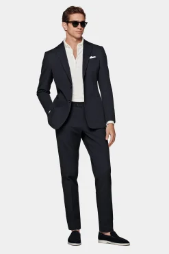 SUITSUPPLY Custom Made Anzug In Navy-Männlich Business Anzüge
