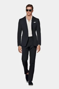 SUITSUPPLY Custom Made Anzug In Navy-Männlich Business Anzüge