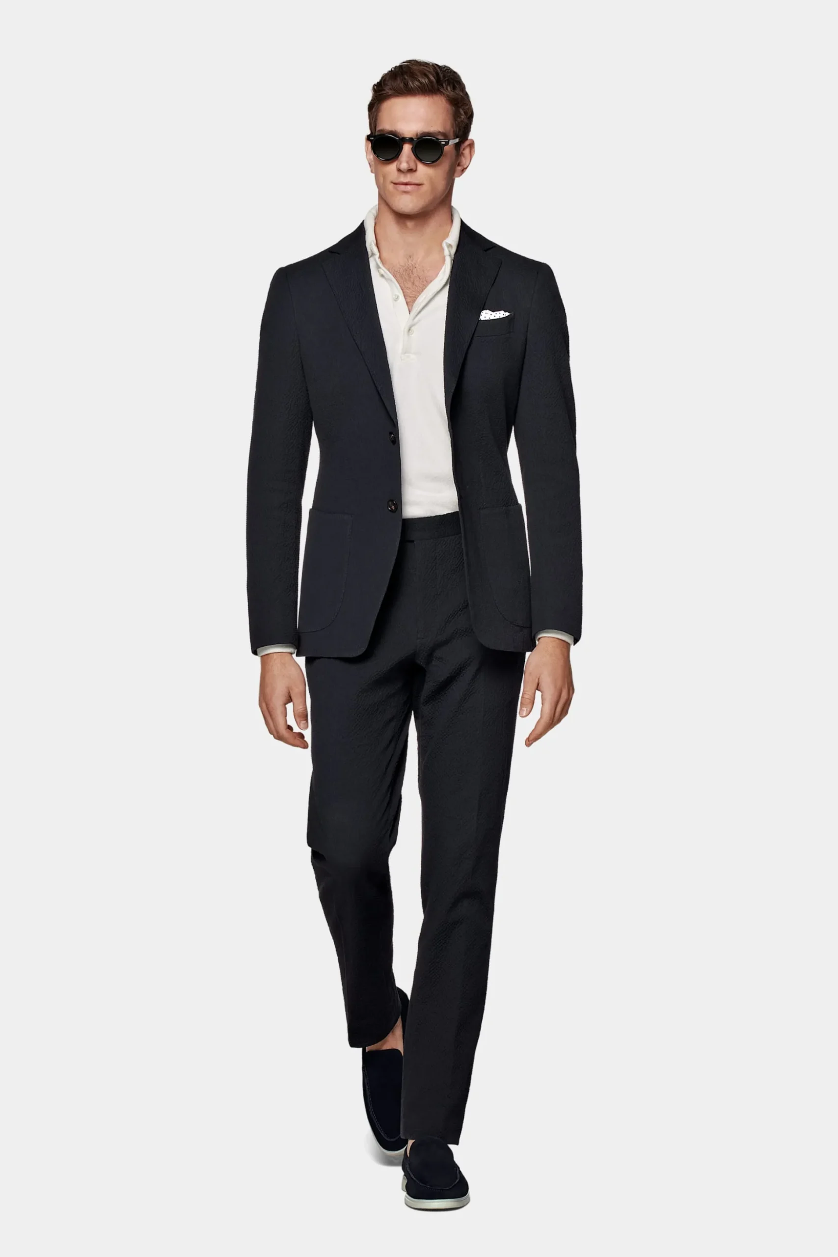 SUITSUPPLY Custom Made Anzug In Navy-Männlich Business Anzüge