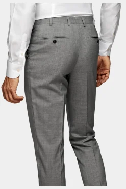SUITSUPPLY Custom Made Anzug Mittelgrau-Männlich Business Anzüge