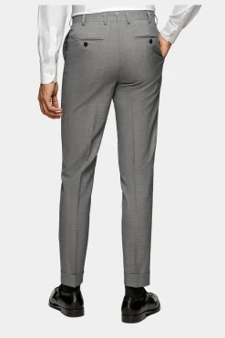 SUITSUPPLY Custom Made Anzug Mittelgrau-Männlich Business Anzüge