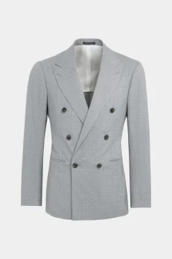SUITSUPPLY Custom Made Anzug Mittelgrau-Männlich Business Anzüge
