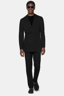 SUITSUPPLY Custom Made Anzug Schwarz-Männlich Business Anzüge