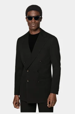 SUITSUPPLY Custom Made Anzug Schwarz-Männlich Business Anzüge