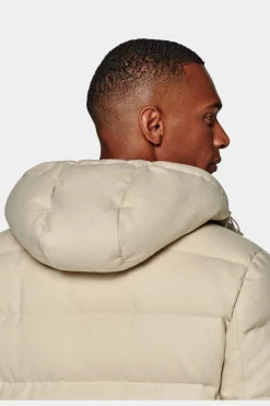 SUITSUPPLY Daunenjacke Hellbraun-Männlich Casual Jacken