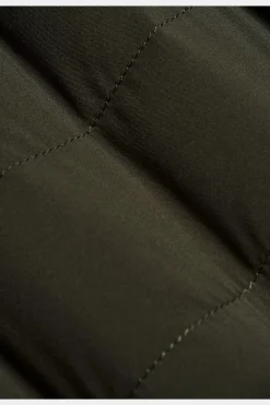 SUITSUPPLY Daunenweste Mittelgrün-Männlich Westen
