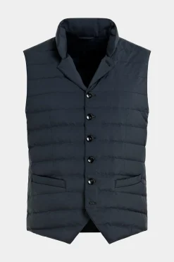 SUITSUPPLY Daunenweste Navy-Männlich Bestseller-Mäntel
