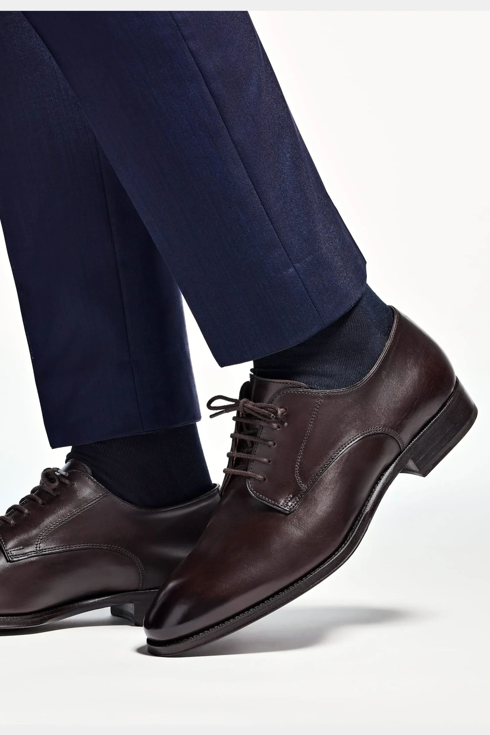 SUITSUPPLY Derby Braun-Männlich Schnürschuhe & Monks