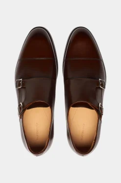 SUITSUPPLY Double Monk Strap Braun-Männlich Schnürschuhe & Monks
