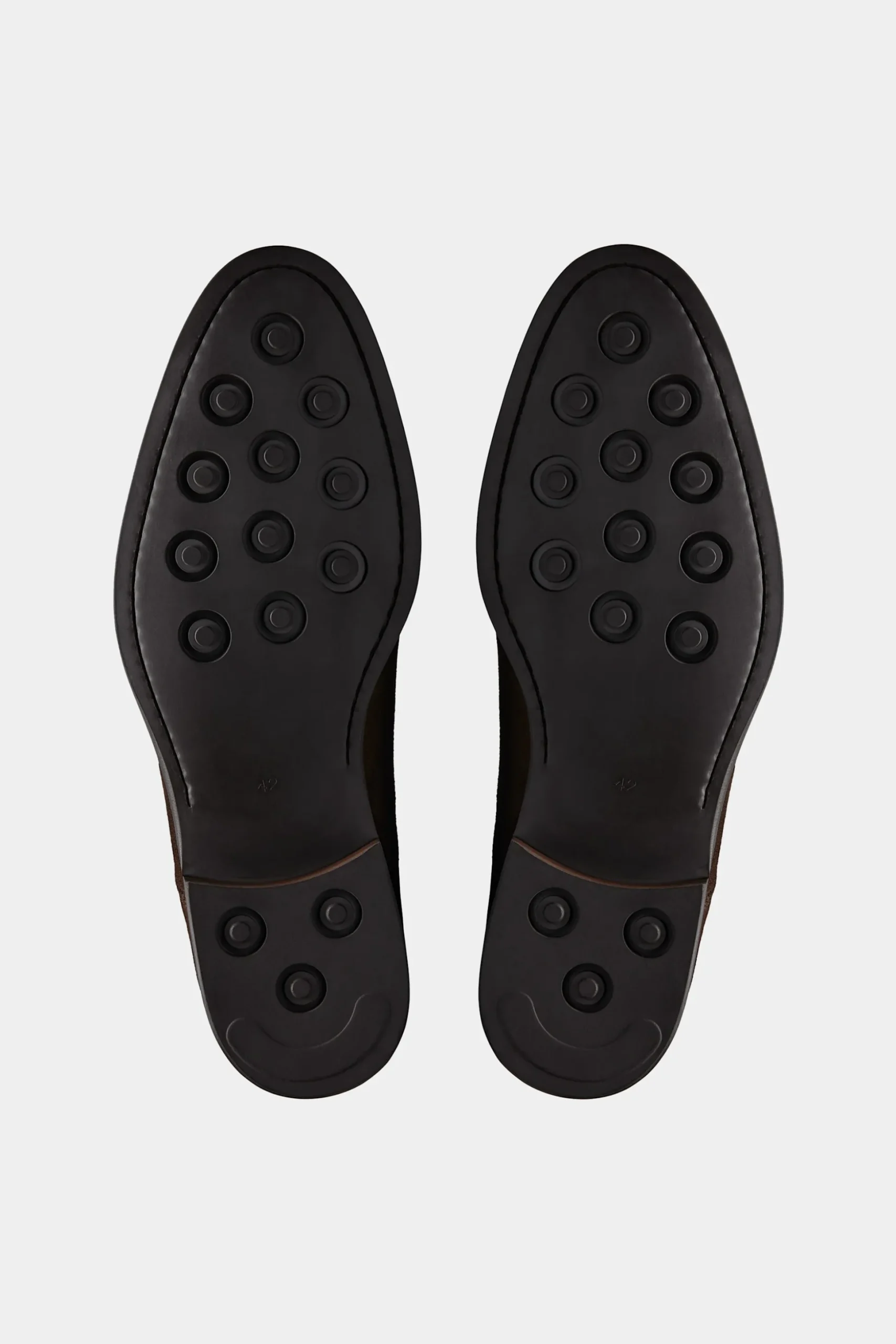 SUITSUPPLY Double Monk Strap Dunkelbraun-Männlich Schnürschuhe & Monks