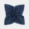 SUITSUPPLY Einstecktuch Blau-Männlich Einstecktücher