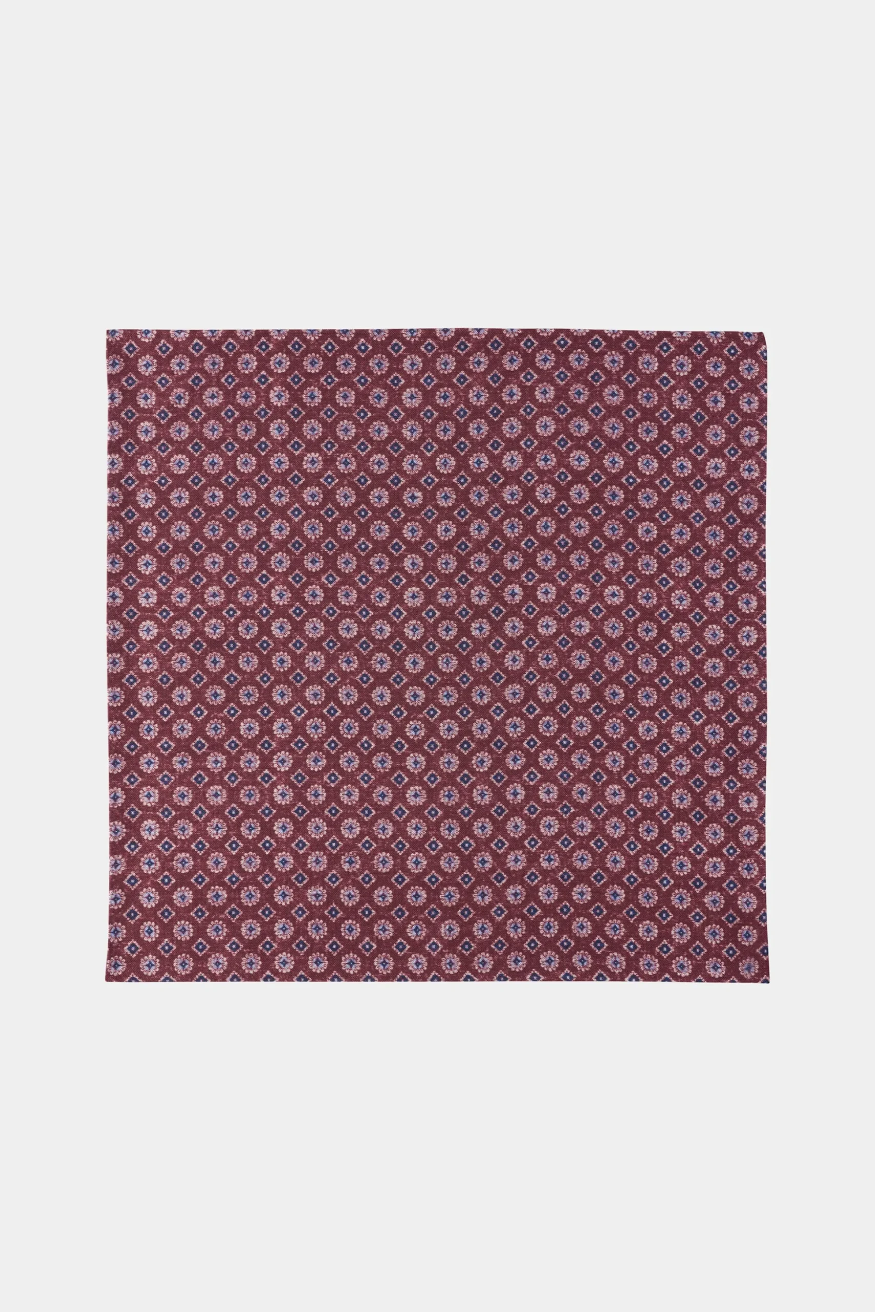 SUITSUPPLY Einstecktuch Dunkelrot Doppelseitig-Männlich Einstecktücher