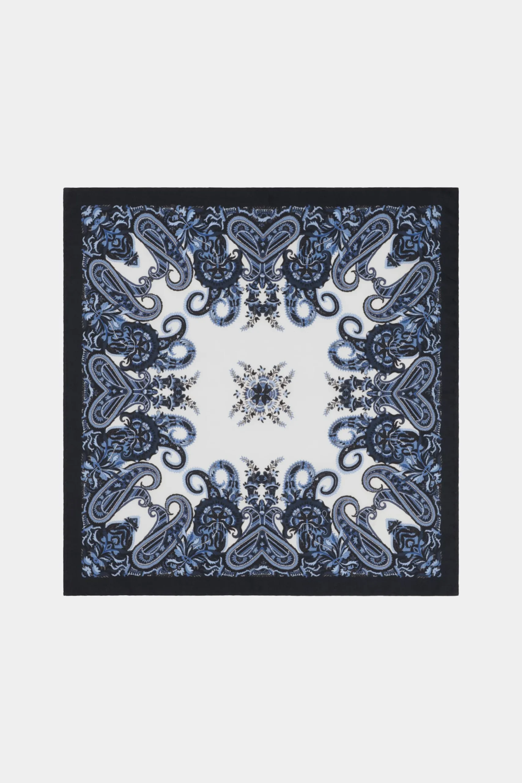 SUITSUPPLY Einstecktuch Navy Mit Paisley-Muster-Männlich Einstecktücher