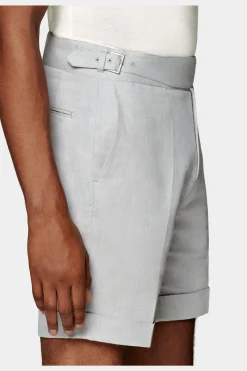 SUITSUPPLY Fellini Shorts Hellgrau-Männlich Shorts
