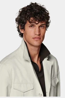 SUITSUPPLY Fieldjacket Sand-Männlich Casual Jacken