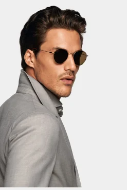 SUITSUPPLY Greenwich Hemd-Sakko Grau-Männlich Hemd-Sakkos