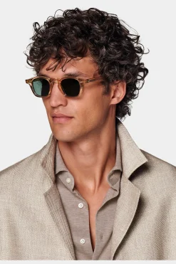 SUITSUPPLY Greenwich Hemd-Sakko Mittelbraun-Männlich Hemd-Sakkos