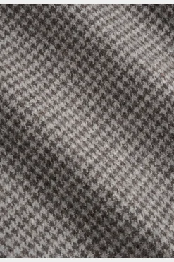 SUITSUPPLY Havana Anzug Dreiteiler Taupe Hahnentrittmuster-Männlich Casual Anzüge
