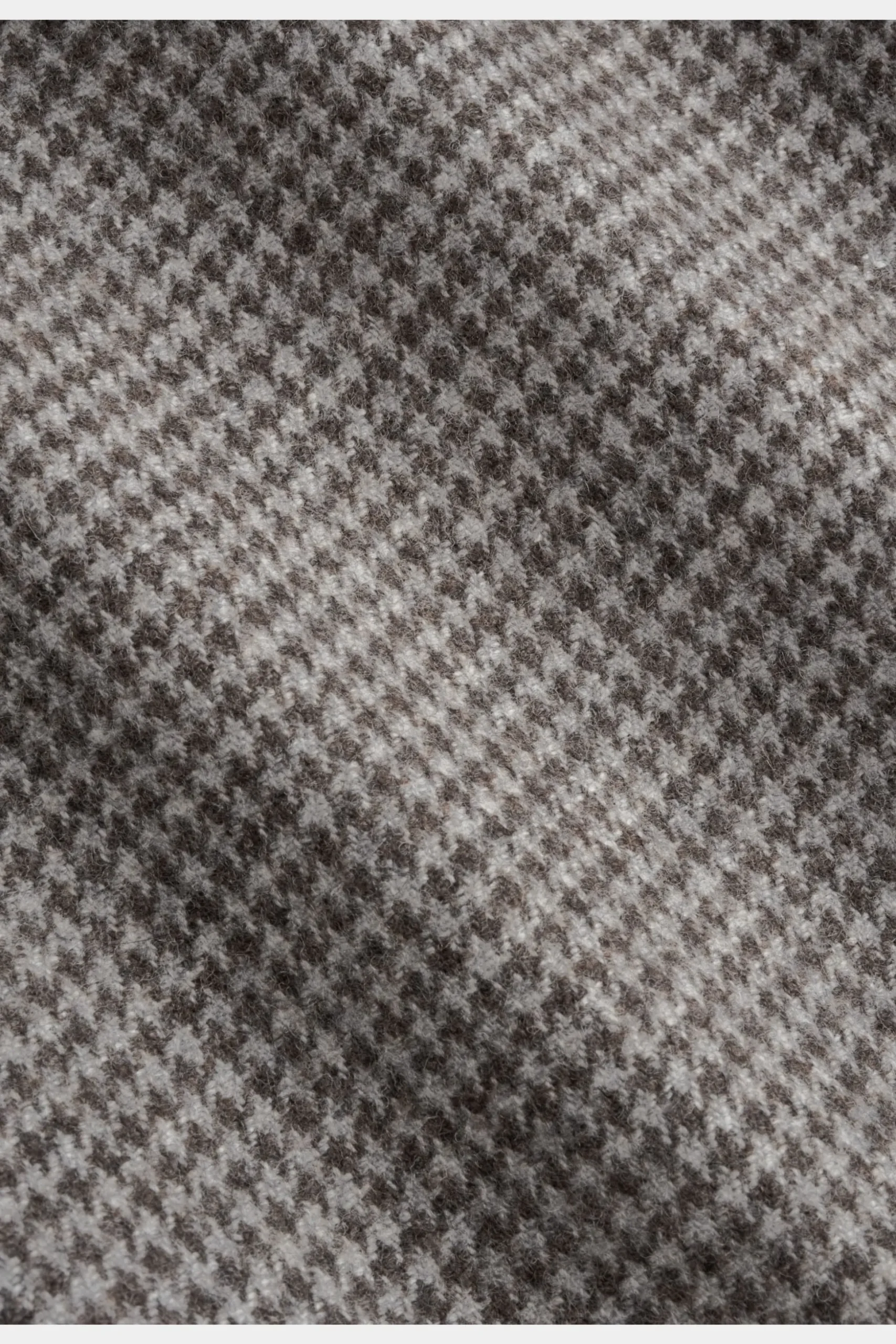 SUITSUPPLY Havana Anzug Dreiteiler Taupe Hahnentrittmuster-Männlich Casual Anzüge