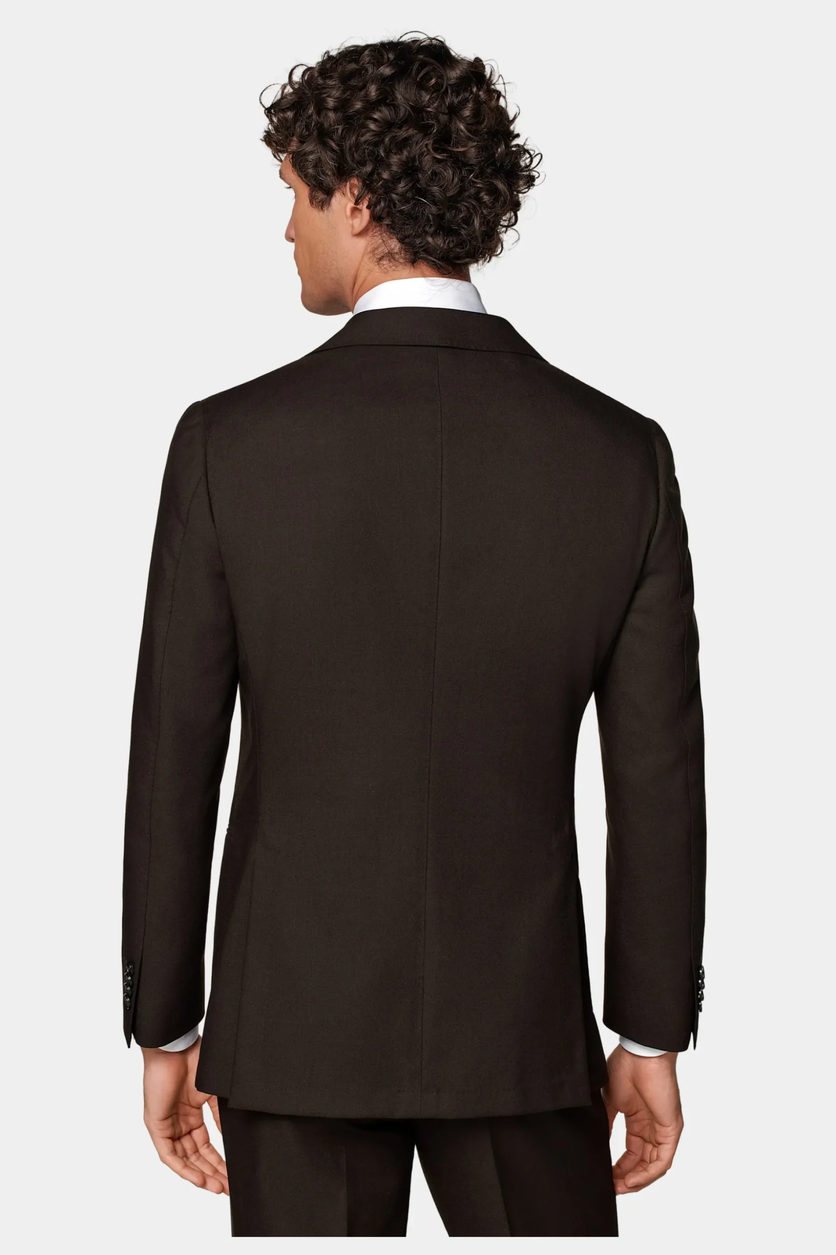 SUITSUPPLY Havana Anzug Dunkelbraun-Männlich Business Anzüge