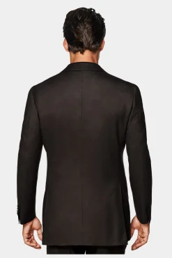 SUITSUPPLY Havana Anzug Dunkelbraun-Männlich Casual Anzüge
