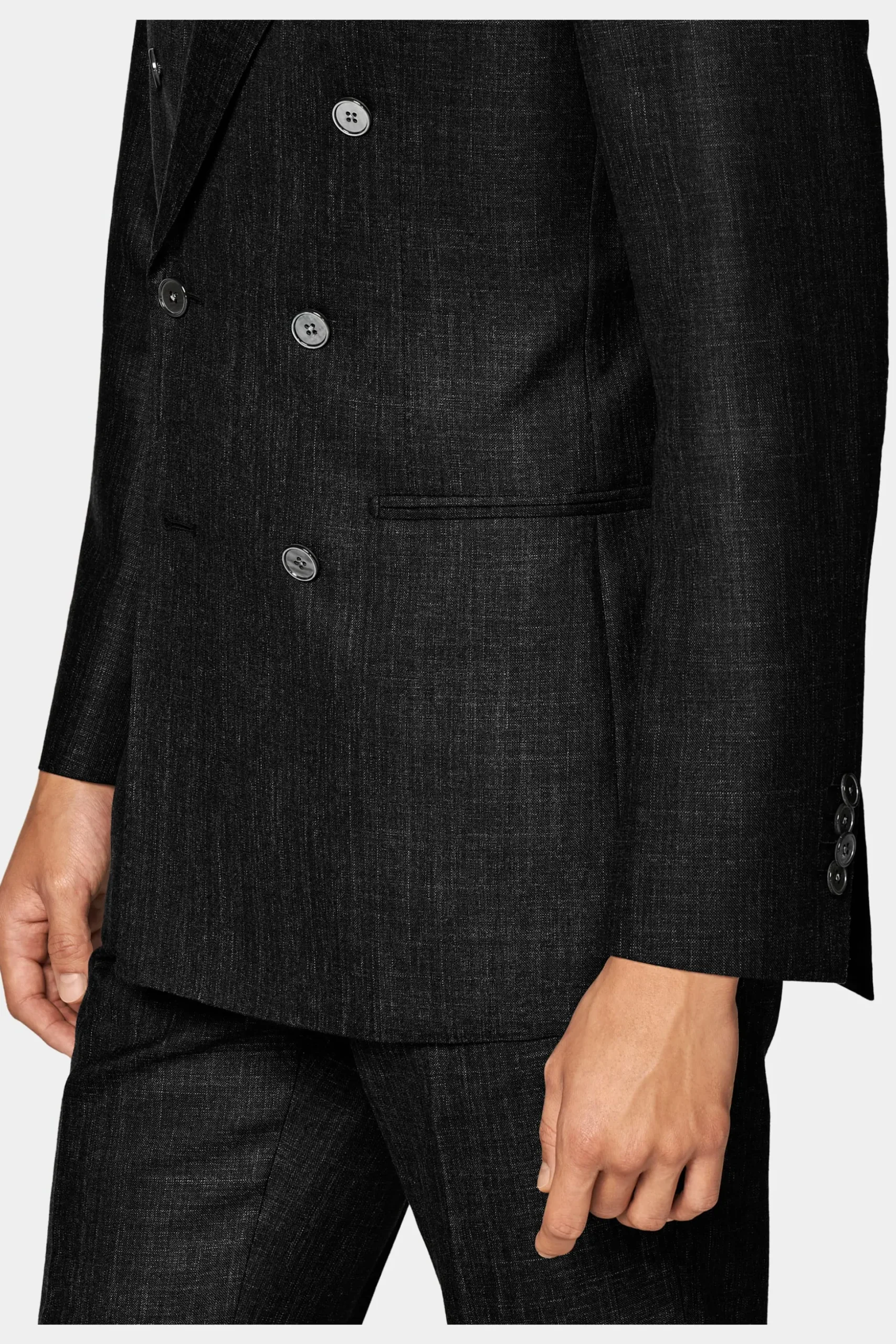SUITSUPPLY Havana Anzug Dunkelgrau-Männlich Casual Anzüge