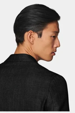 SUITSUPPLY Havana Anzug Dunkelgrau-Männlich Casual Anzüge