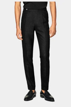 SUITSUPPLY Havana Anzug Dunkelgrau-Männlich Casual Anzüge