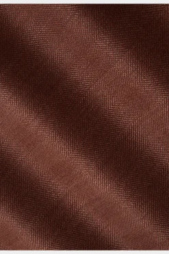 SUITSUPPLY Havana Anzug Dunkelorange Fischgrätmuster-Männlich Business Anzüge